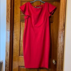 Calvin Klein Res Tea Length Cocktail Dress